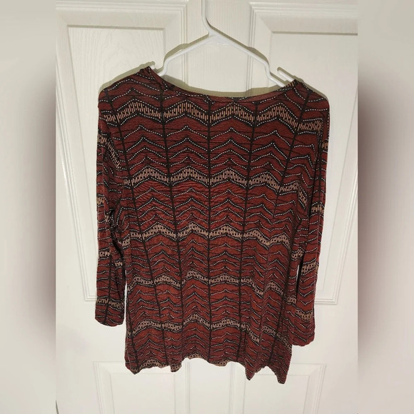 Cato Womens Stretchy 3/4 Sleeve Top XL - Picture 8 of 9